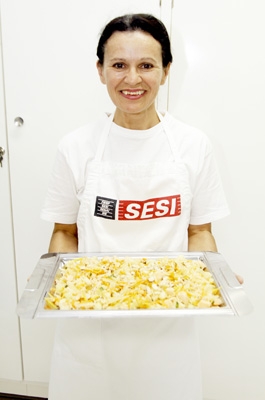 Salada de melão e nabo